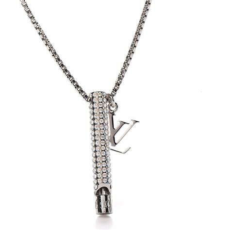 louis vuitton necklace cheap|louis vuitton whistle necklace.